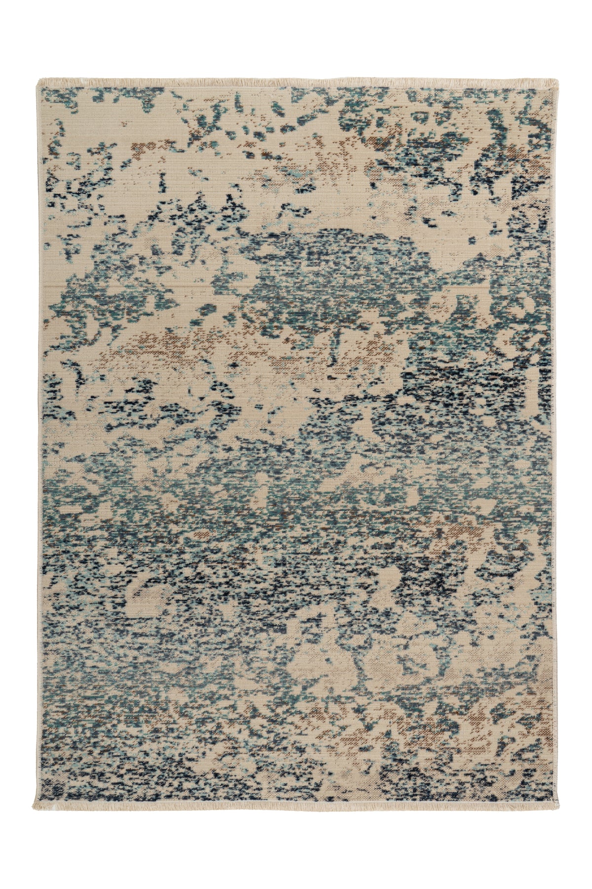 Modern Vloerkleed - Charin Abstract Blauw
