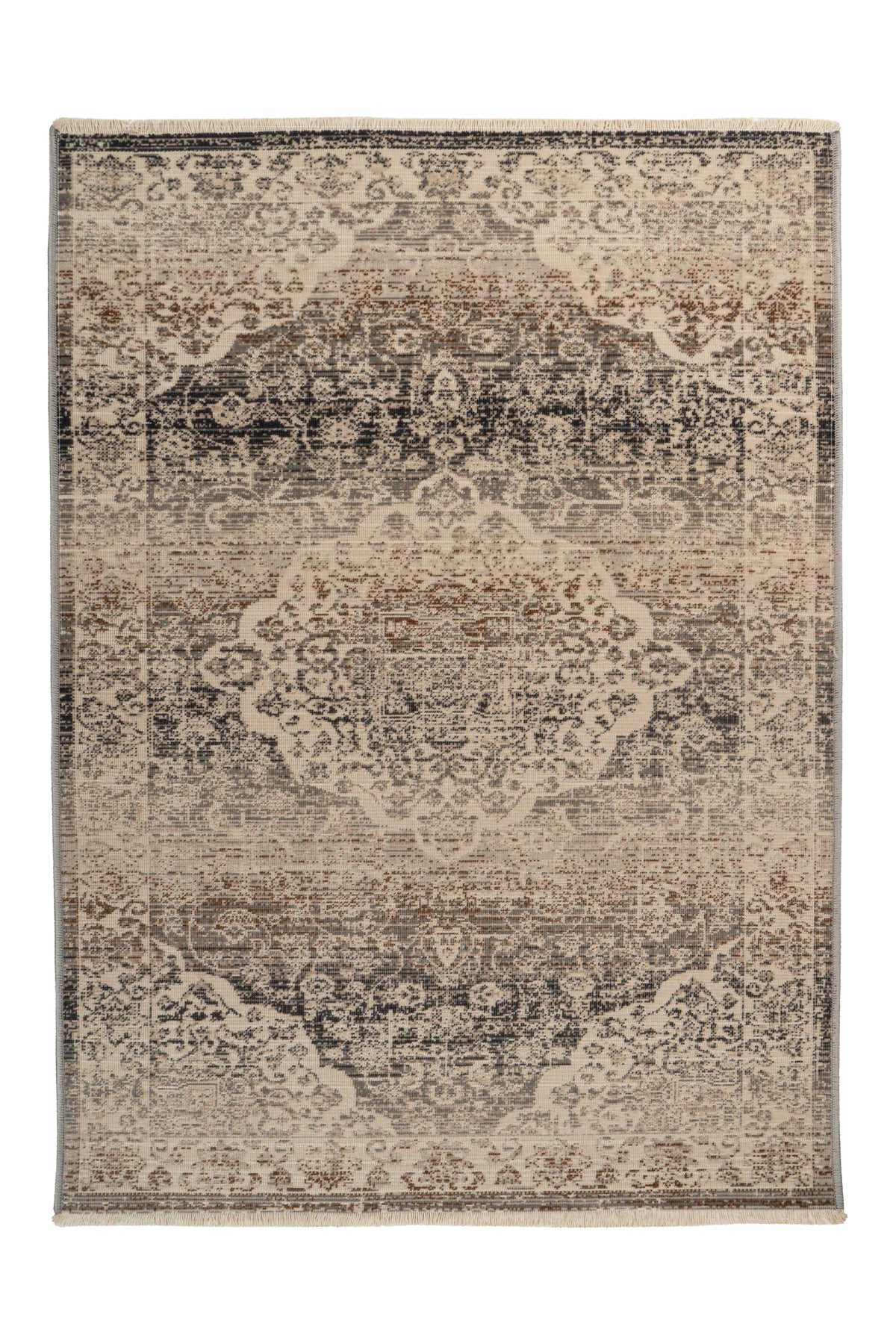 Oosters Vloerkleed - Charin Medaillon Beige