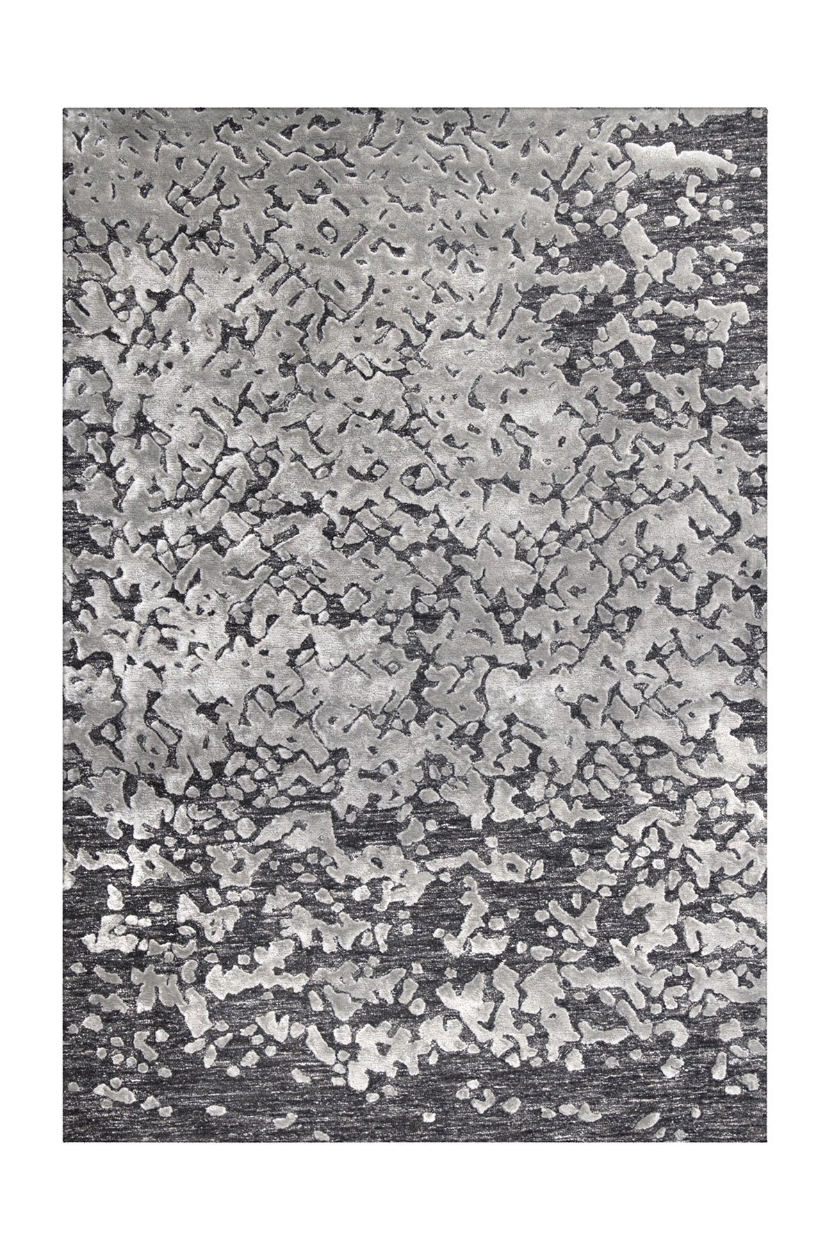 Design Vloerkleed - Damast Verweerd Bruin/Natuur