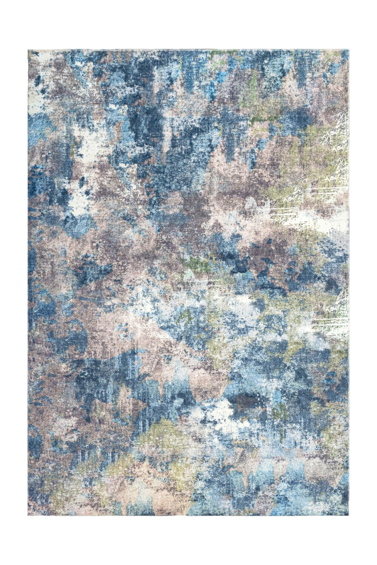 Design Vloerkleed - Elegantica Verweerd Multikleur