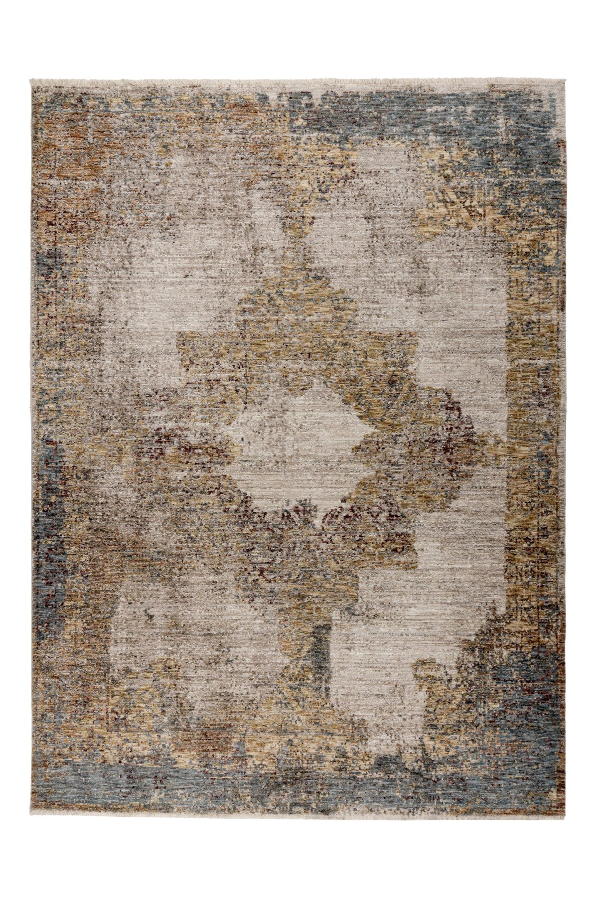 Vintage Vloerkleed - Pono Medaillon Multikleur