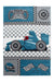 Kindervloerkleed - Kids Raceauto Blauw
