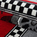 Kindervloerkleed - Kids Raceauto Rood