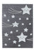 Kindervloerkleed - Kids Sterren Grijs