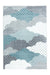 Kindervloerkleed - Bambi Wolken Blauw