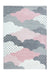 Kindervloerkleed - Bambi Wolken Roze