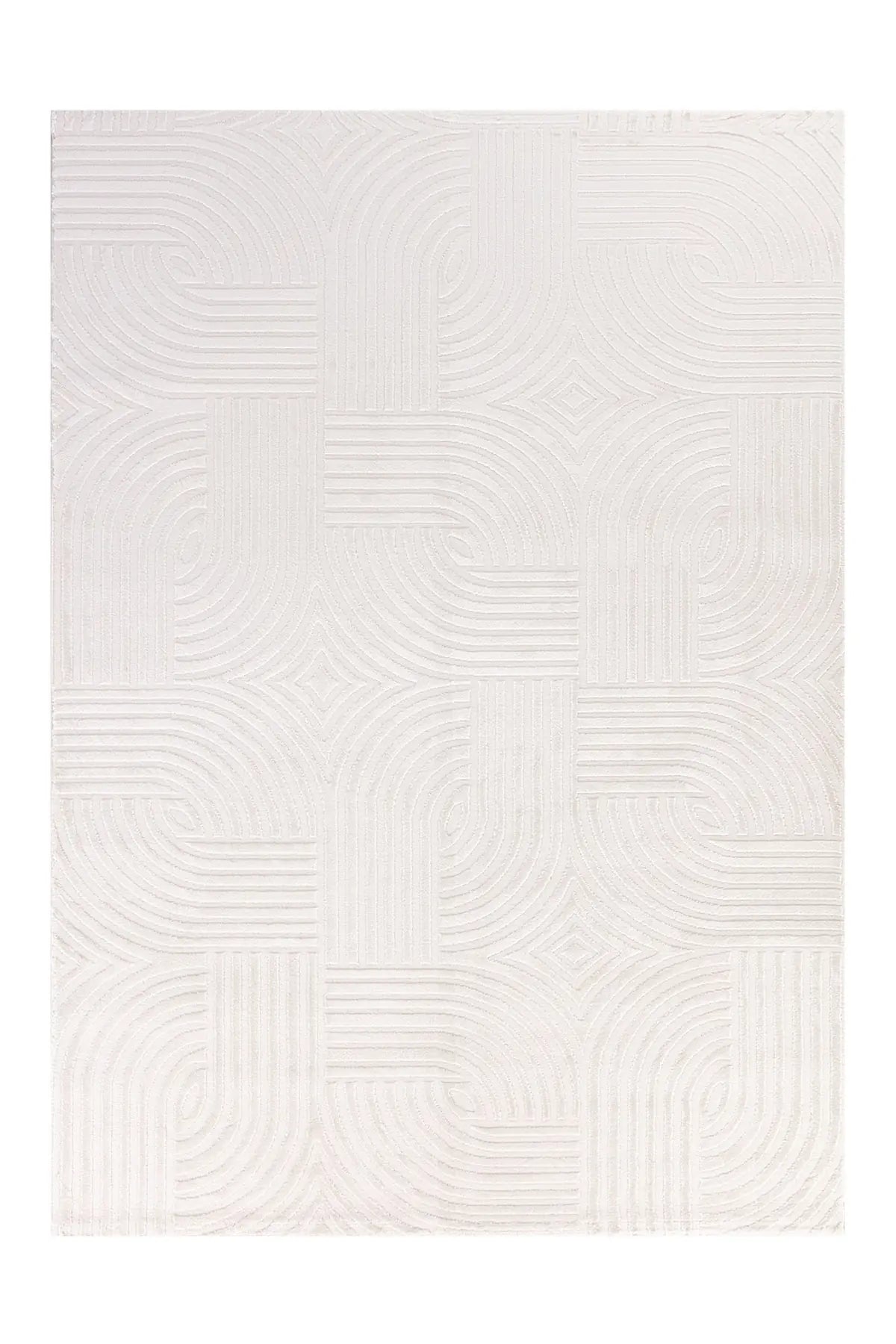 Scandinavisch Vloerkleed - Sahara Bogen Crème