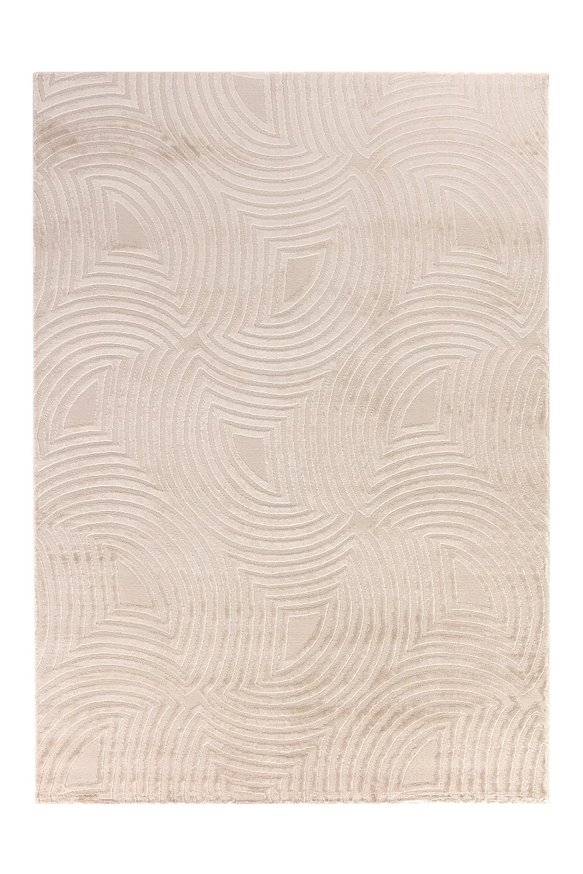 Japandi Vloerkleed - Sahara Golven Beige