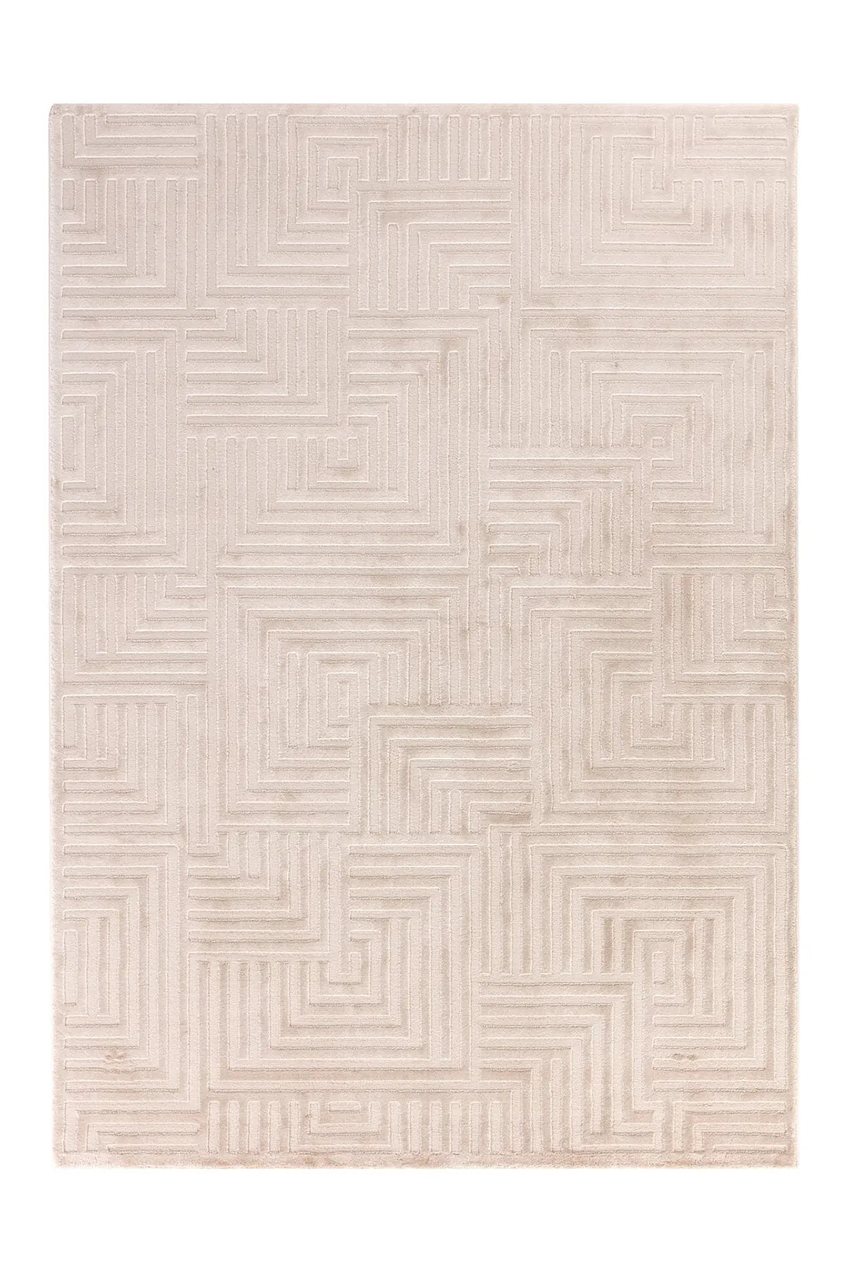 Marokkaans Vloerkleed - Sahara Grafisch Beige
