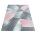 Modern Vloerkleed - Beta Abstract Roze