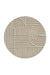Rond Japandi Vloerkleed - Art Beige