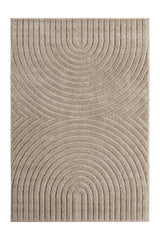 ART1122BEIGE 01 Front — Japandi Vloerkleed - Art Bogen Beige