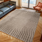 ART1122BEIGE 02 Winkel — Japandi Vloerkleed - Art Bogen Beige
