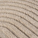 ART1122BEIGE 03 Detail — Japandi Vloerkleed - Art Bogen Beige
