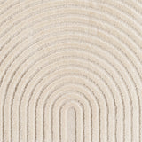 ART1122CREAM 04 Swatch — Japandi Vloerkleed - Art Bogen Crème