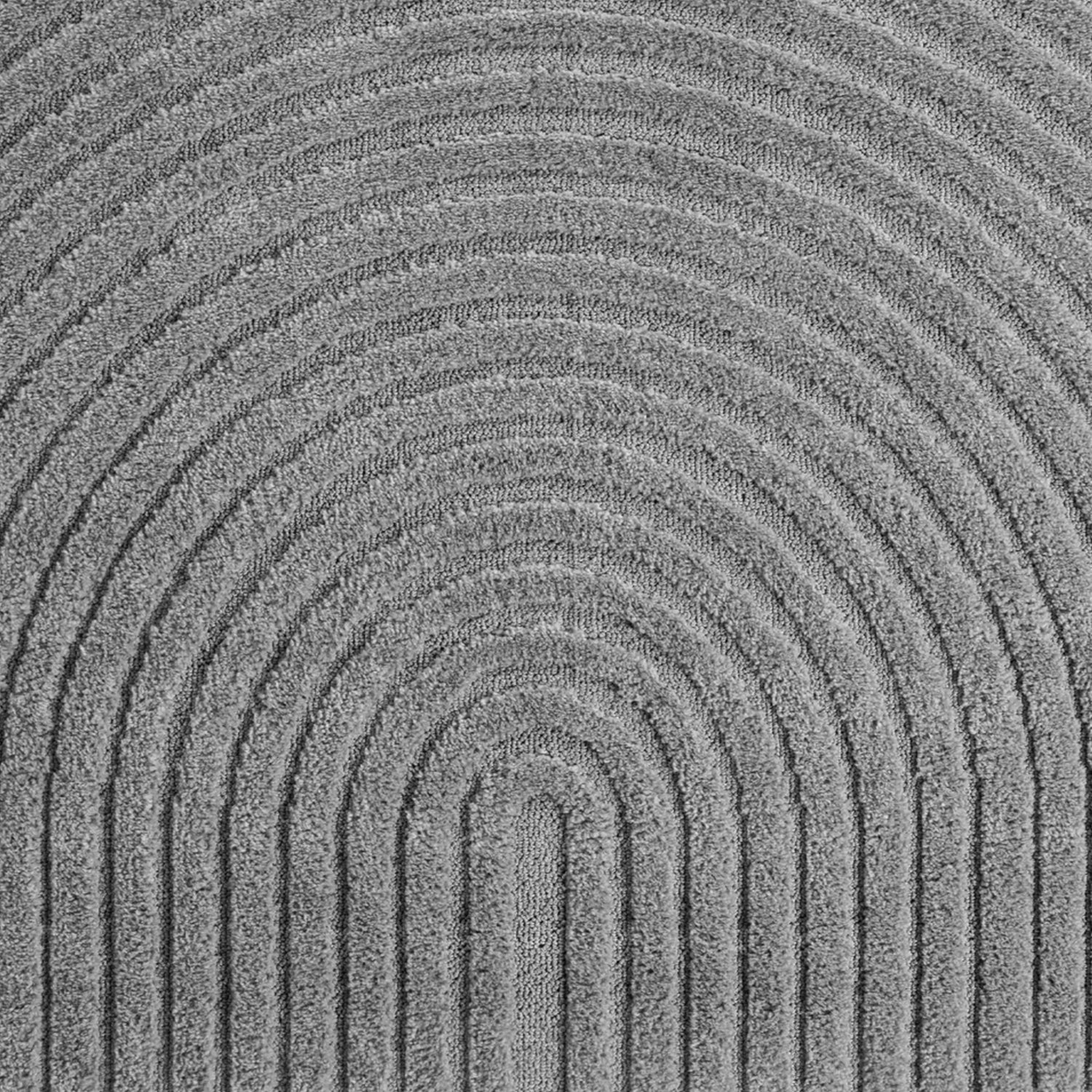 ART1122SILVER 04 Swatch — Japandi Vloerkleed - Art Bogen Zilver