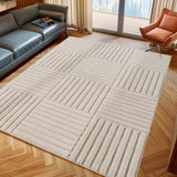 ART1123CREAM 02 Winkel — Laagpolig Vloerkleed - Art Patchwork Crème