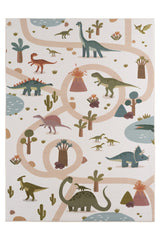 COCO1131CREAM 01 Front — Speelkleed - Coco Dinosaurus Crème