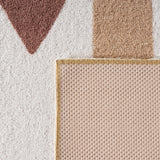 COCO1132CREAM-R 04 Back — Rond Kindervloerkleed - Coco Regenboog Crème