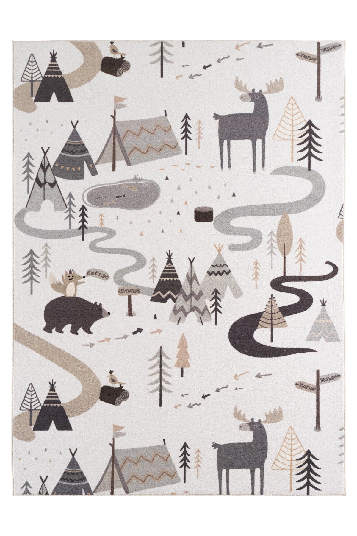 COCO1135CREAM 01 Front — Speelkleed - Coco Camping Crème