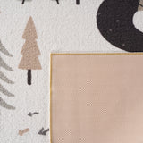 COCO1135CREAM-R 04 Back — Rond Speelkleed - Coco Camping Crème