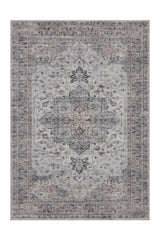 INKA1144BEIGE 01 Front — Wasbaar Vloerkleed - Inka Stervorm Beige