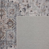 INKA1144BEIGE 10 Rücken — Wasbaar Vloerkleed - Inka Stervorm Beige