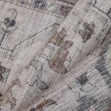 INKA1144BEIGE 09 Swach — Wasbaar Vloerkleed - Inka Stervorm Beige