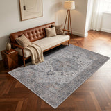 INKA1144BEIGE 02 Main — Wasbaar Vloerkleed - Inka Stervorm Beige