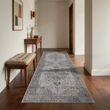 INKA1144BEIGE 03 Main-G.Läufer — Wasbaar Vloerkleed - Inka Stervorm Beige