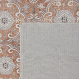 INKA1145TERRA 10 Rücken — Wasbaar Vloerkleed - Inka Ornamenteel Terracotta