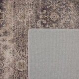 INKA1147BROWN 10 Rücken — Wasbaar Vloerkleed - Inka Siermotief Bruin