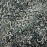 INKA1148GREEN 09 Swach — Wasbaar Vloerkleed - Inka Floraal Groen