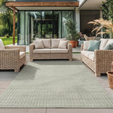 NOVA1201GREEN 02 Main — Japandi Vloerkleed - Nova Bogen Groen