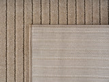 NOVA1202BEIGE-R 05 Rücken — Rond Scandinavisch Vloerkleed - Nova Labyrint Beige