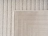 NOVA1202CREAM-R 05 Rücken — Rond Scandinavisch Vloerkleed - Nova Labyrint Crème