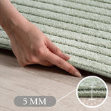 NOVA1202GREEN-R 03 Hoch — Rond Scandinavisch Vloerkleed - Nova Labyrint Groen