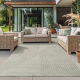 NOVA1202GREEN 02 Main — Scandinavisch Vloerkleed - Nova Labyrint Groen