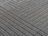 NOVA1202SILVER-R 03 Swatch — Rond Scandinavisch Vloerkleed - Nova Labyrint Zilver