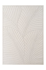 NOVA1203CREAM 01 Front — Buitenkleed - Nova Palmbladeren Crème
