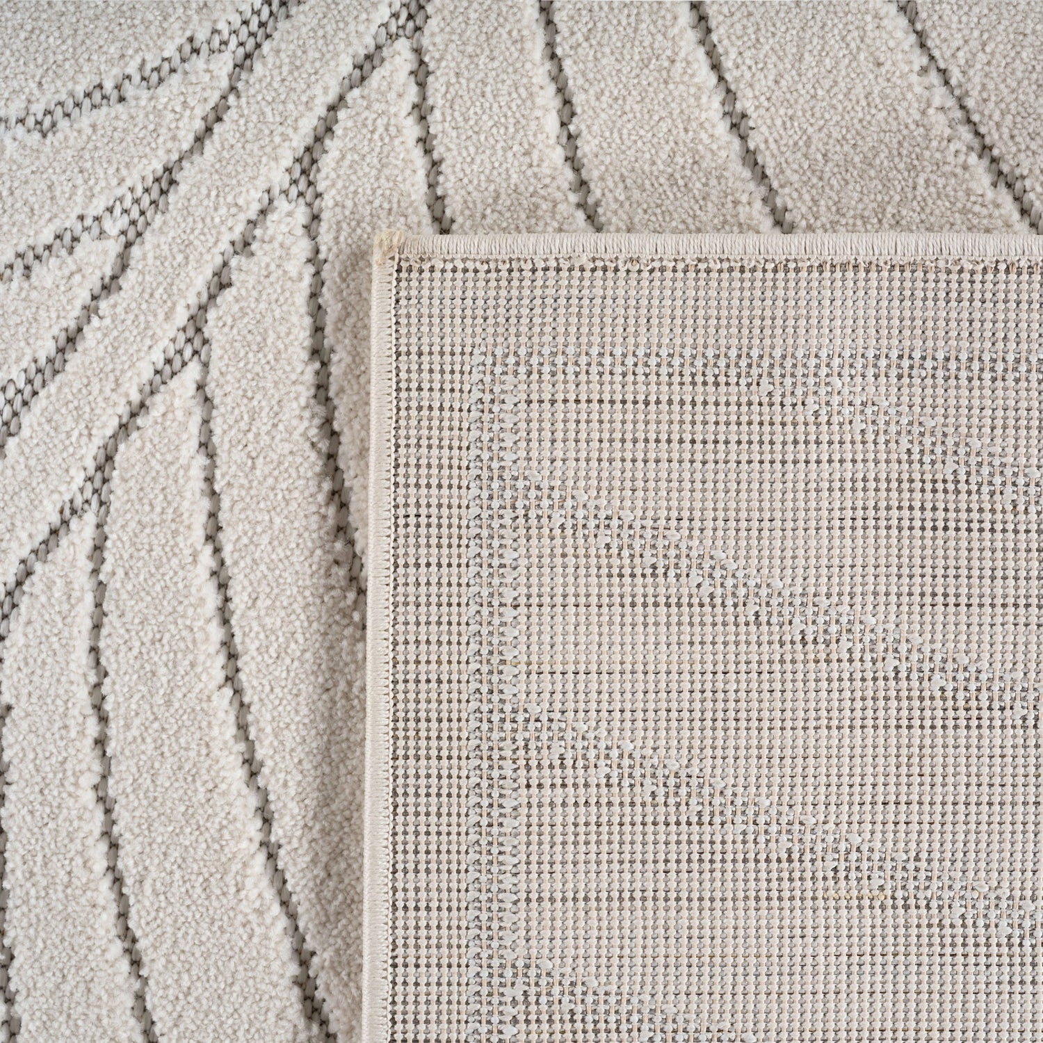 NOVA1203CREAM 08 Rücken — Buitenkleed - Nova Palmbladeren Crème
