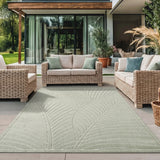 NOVA1203GREEN 02 Main — Buitenkleed - Nova Palmbladeren Groen