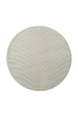 NOVA1204GREEN-R 01 Front-Rund — Rond Buitenkleed - Nova Lijnen Groen