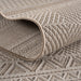 Buitenkleed - Desert Bladeren Beige