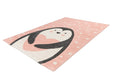 Kindervloerkleed – Australia Pinguïn Roze