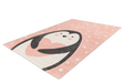 Kindervloerkleed – Australia Pinguïn Roze