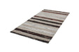 Kelim Vloerkleed - Duarte Strepen Zwart/Wit