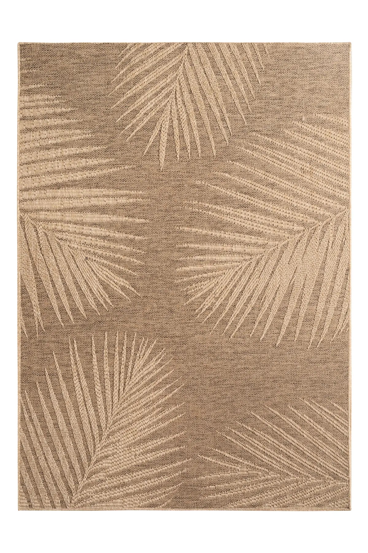Buitenkleed - Timber Palmbladeren Bruin