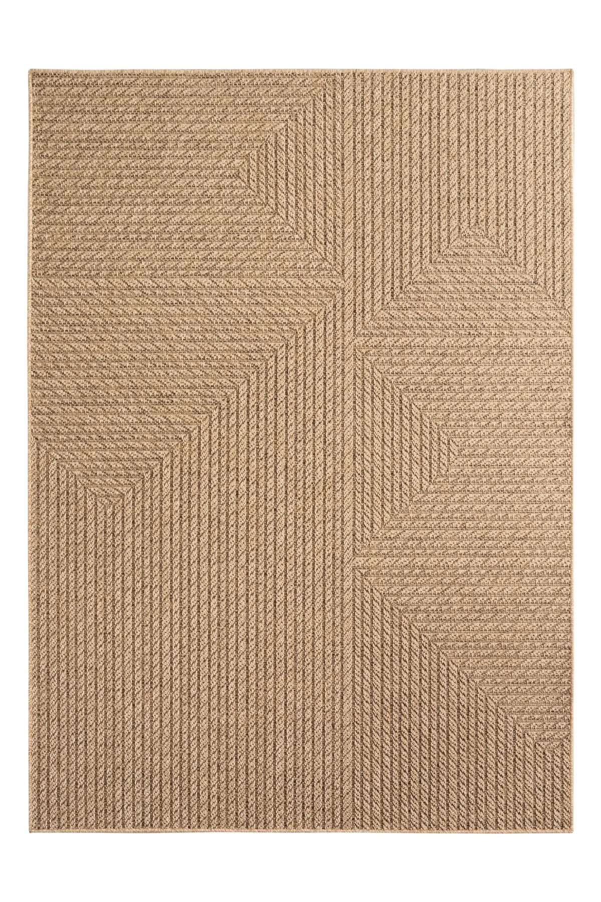 Buitenkleed - Timber Geometrisch Beige