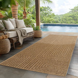 Buitenkleed - Timber Geometrisch Beige